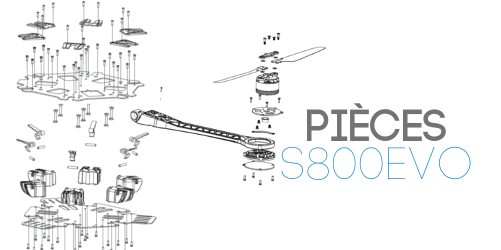 Pièces détachées S800 EVO