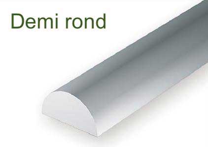 Profilés Demi-rond