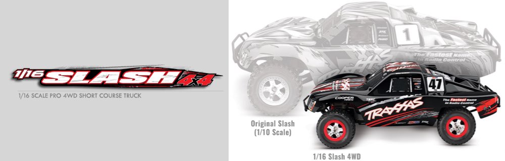 Slash 4x4 1/16e