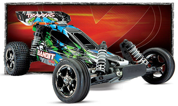 TRAXXAS - BANDIT VXL - 4x2 - 1/10 BRUSHLESS - 1/10ème