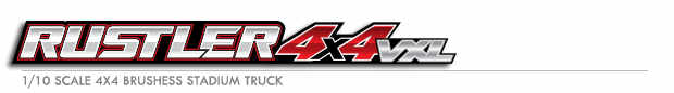 RUSTLER- 4x4 - 1/10 VXL BRUSHLESS