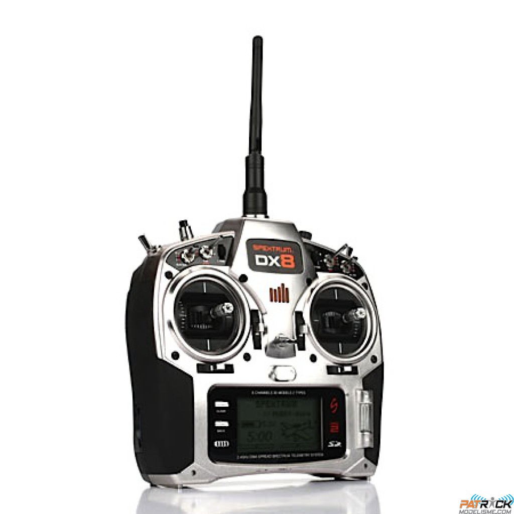 Spektrum DX8i 2.4GHz, télémétrie TM1000, récepteur AR8000