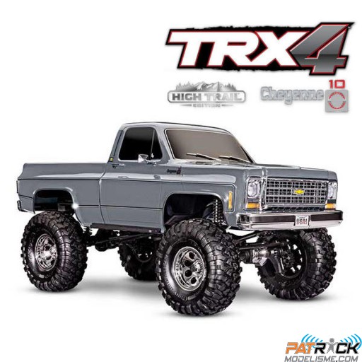 Traxxas TRX-4 Chevrolet K10 Cheyenne 1979 Gris métallisé 1/10e SUR-COMMANDE