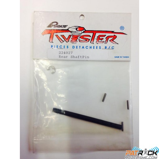 Rear shaftpin PIRATE TWISTER
