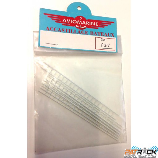 ECHELLE LAITON BLANCHE 100X7MM PIECE