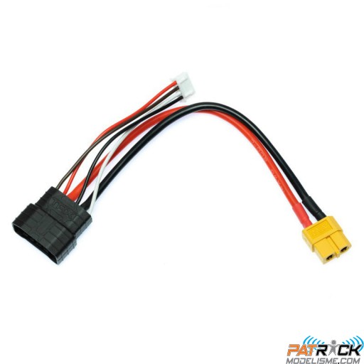 Cable de charge XT60 vers Traxxas 3S