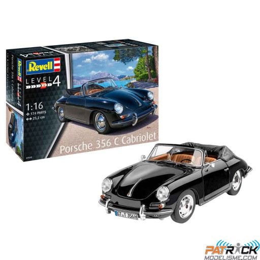 1/16e Revell Porsche 356 Cabriolet