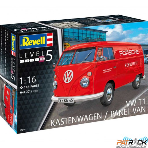 1/16e Revell VW T1 Kastenwagen