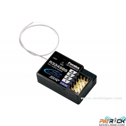 Récepteur Futaba R334SBS (SR/T-FHSS/S.Bus2)