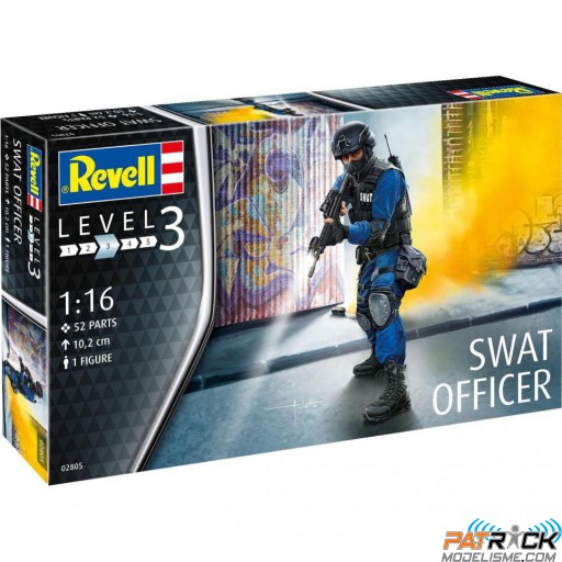 1/16e Revell Figurine SWAT Officer