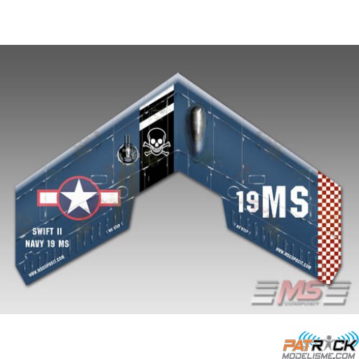 MS Composit Swift II Navy KIT aile volante