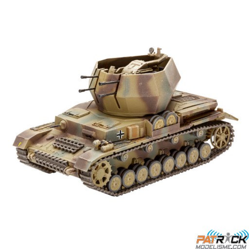 1/72e Revell Flakpanzer IV Wirbelwind (2 cm Flak 38)