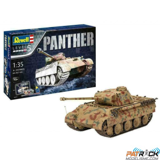 1/35e Revell Panther Ausf. D Coffret Cadeau