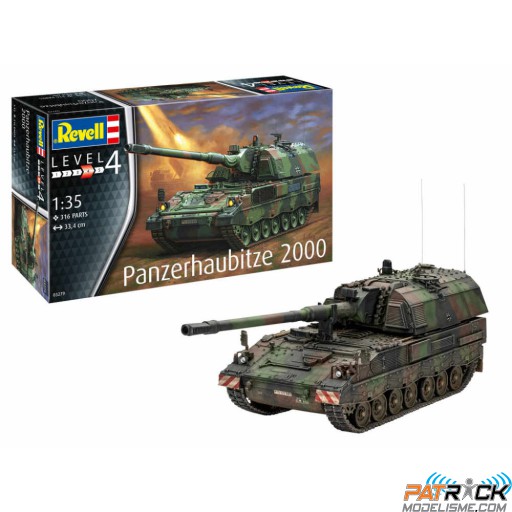1/35e Revell Obusier blindé Panzerhaubitze 2000