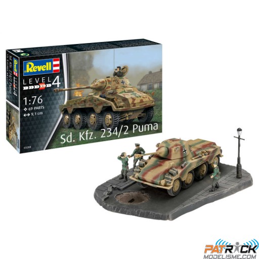 1/76e Revell Sd.Kfz. 234/2 Puma