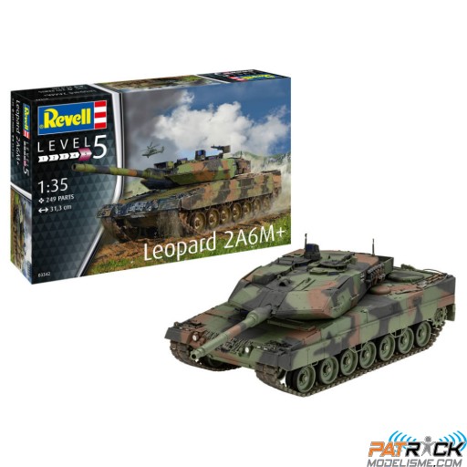 1/35e Revell Leopard 2 A6M+