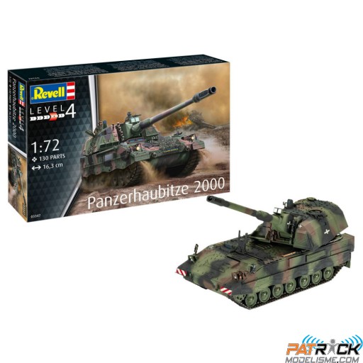 1/72e Revell Char Panzerhaubitze 2000