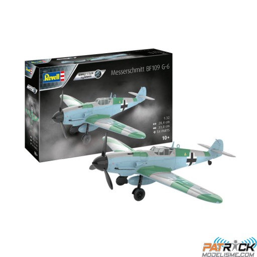 1/32e Revell Messerschmitt Bf109G-6 easy-click system 