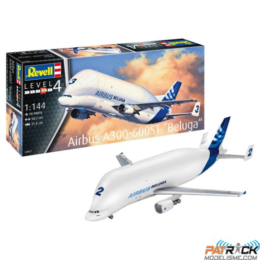 1/144e Revell Airbus A300-600ST Beluga