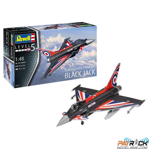 1/48e Revell Eurofighter Typhoon "Black Jack"