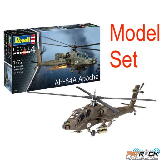 1/72e Revell Model Set AH-64A Apache