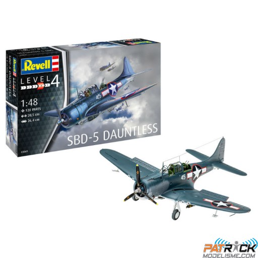 1/48e Revell SBD-5 Dauntless Navyfighter