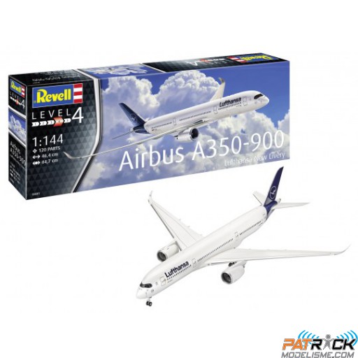 1/144e Revell Airbus A350-900 Lufthansa "New Livery"