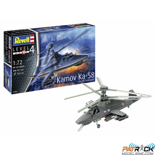 1/72e Revell Kamov Ka-58 Stealth