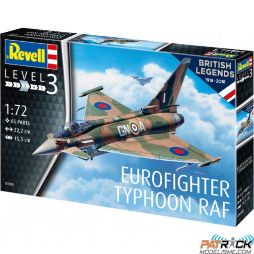 1/72e Revell Eurofighter Typhoon RAF