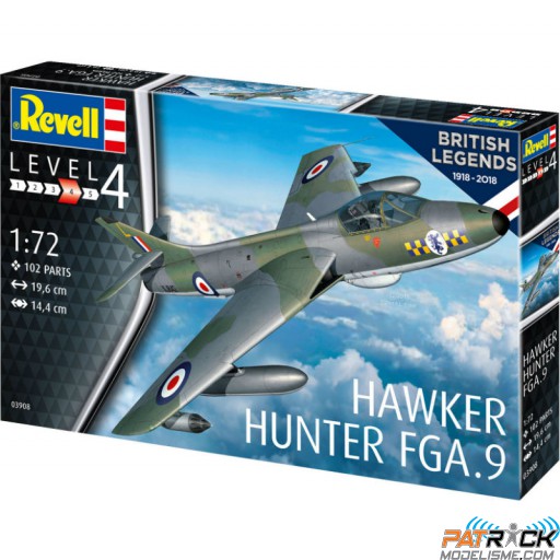 1/72e Revell Hawker Hunter FGA.9
