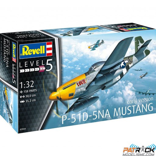 1/32e Revell P-51D 5NA Mustang