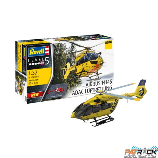 1/32e Revell H145 ADAC/REGA