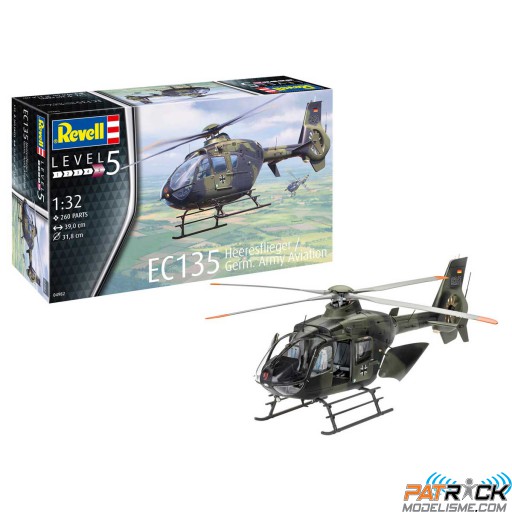 1/32e Revell EC135 Heeresflieger Armée Allemande