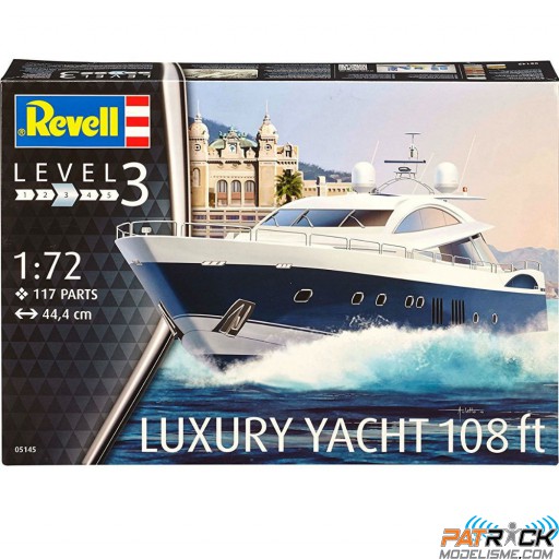 1/72e Revell Luxury Yacht 108 ft