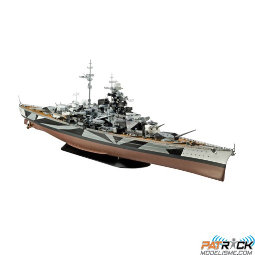 1/350e Revell Tirpitz Platinium Edition Serie Limitée