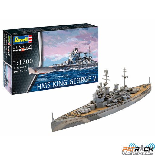 1/1200e Revell HMS King George V