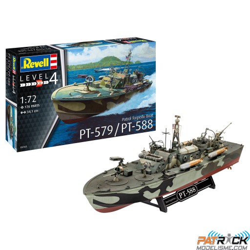 1/72e Revell Patrouilleur lance-torpilles PT-588 / PT-57