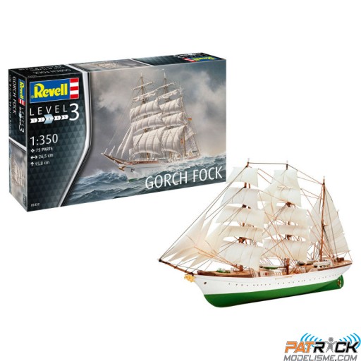 1/350e Revell Gorch Fock
