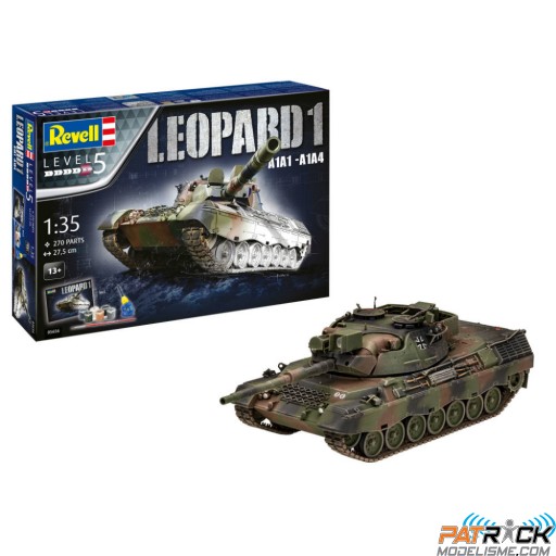 1/35e Revell Coffret cadeau Leopard 1 A1A1-A1A4