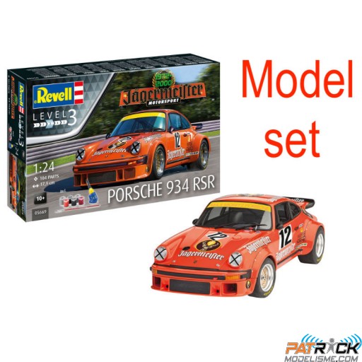 1/24e Revell Model set Jägermeister Motor Sport 50th Anniversary