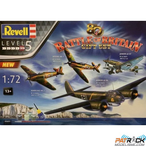 1/72e Revell Model set 80ème anniversaire Battle of Britain