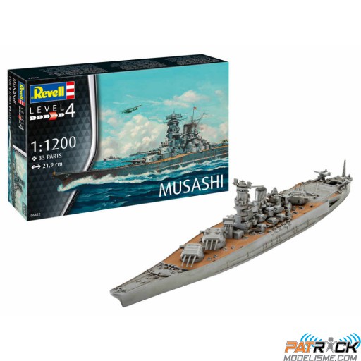 1/1200e Revell Musashi