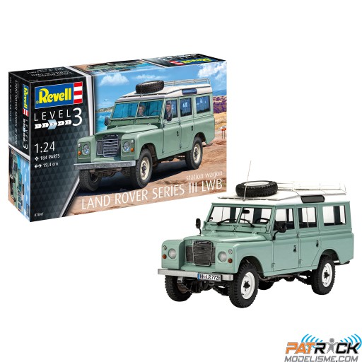 1/24e Revell Land Rover Series III LWB Station wagon