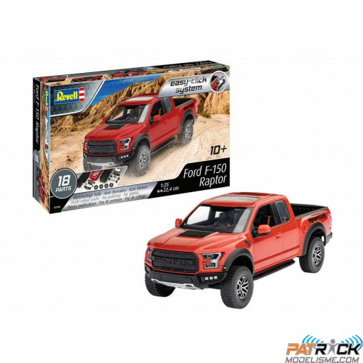 1/25e Revell Ford F-150 Raptor (Easy clic)