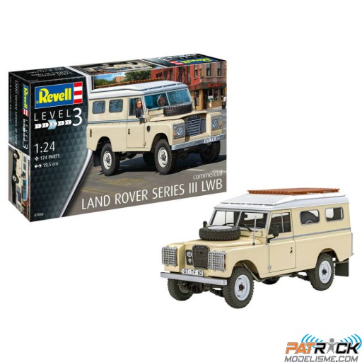 1/24e Revell Land Rover Series III LWB Commercial