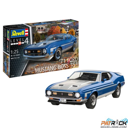 1/25e Revell Ford Mustang Boss 351 (1971)
