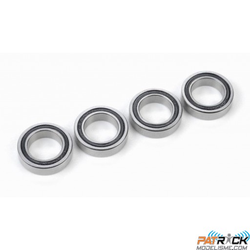 ROULEMENTS CHROME étanches Nylon 15x21x4mm ABEC 3 - 4PCS