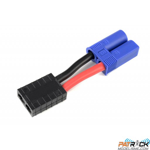 Adaptateur 12AWG Traxxas femelle - EC5 mâle