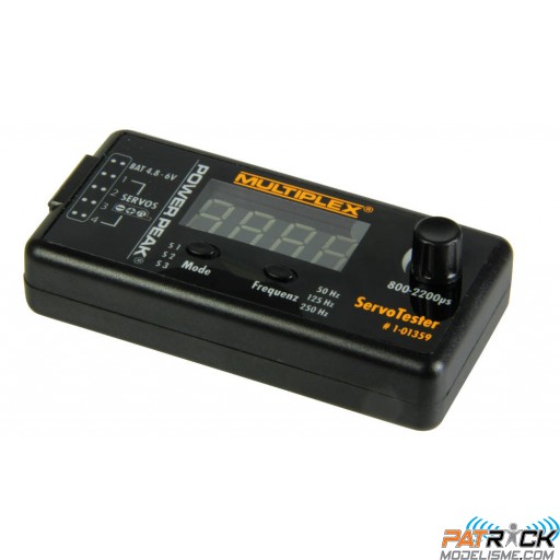 Testeur de servos Multiplex PowerPeak