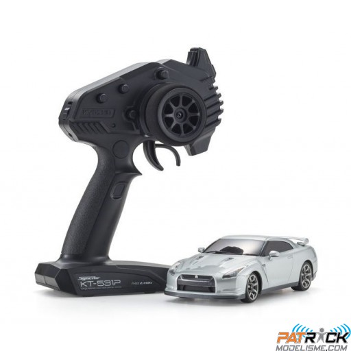 Mini-Z RWD Nissan GTR R35 Ultimate Metal Silver + KT531P